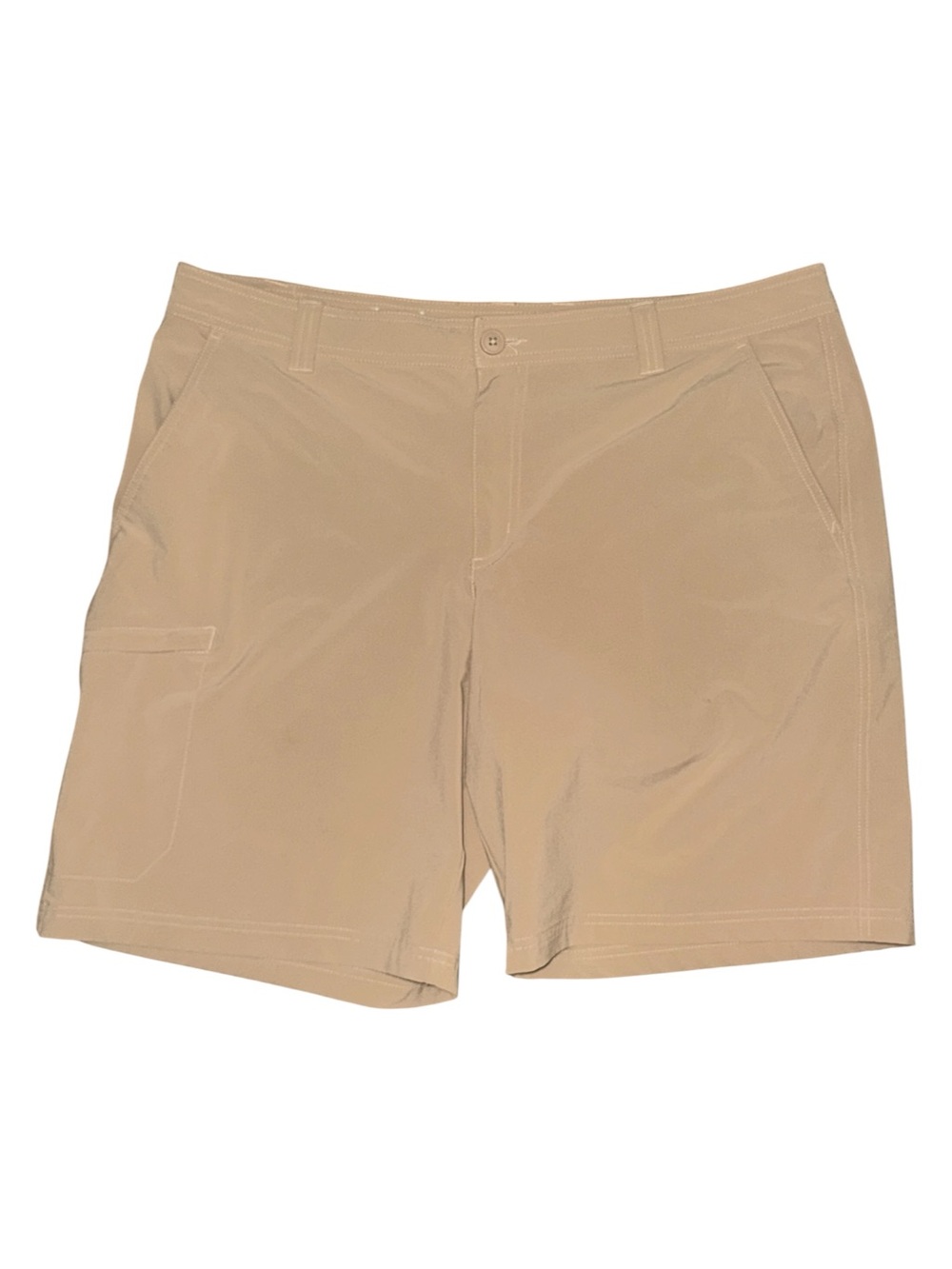 Columbia Tan Outdoor Hiking Fishing Shorts Men’s Size 40 Omni-Shade Stretch